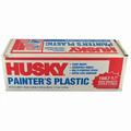Husky 8.4" x 200' Husky .7-Mil High Density Painter's Plastic 070100H